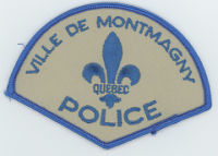 CANADA,QUEBEC,MONTMAGNY POLICE 1